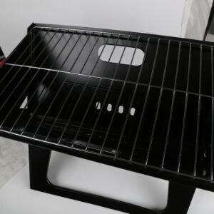 Alternative view of Portable BBQ Barbecue Grill Foldable Charcoal Grill Camping Garden Outdoor Travel